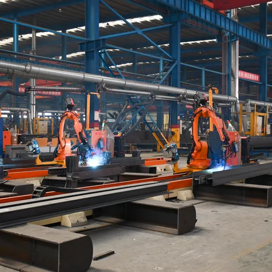 Struttura prefabbricata in acciaio in materiale da costruzione per magazzino di fabbrica