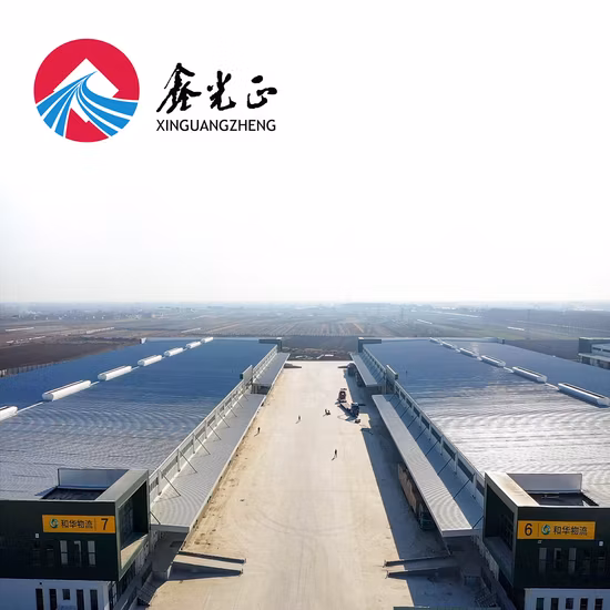 Struttura in acciaio prefabbricata in acciaio per hangar per officine di magazzino a costruzione rapida