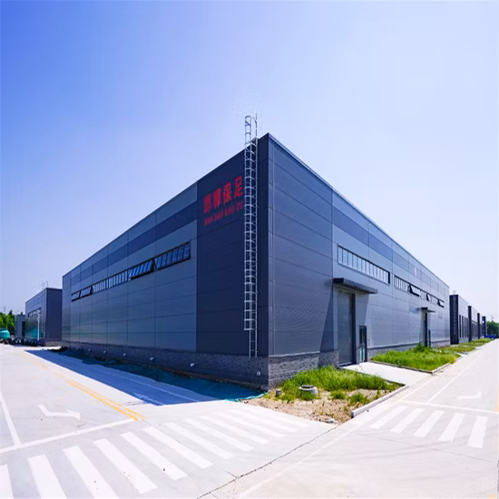 Struttura in acciaio prefabbricata prefabbricata industriale in acciaio di assemblaggio rapido prefabbricato in metallo