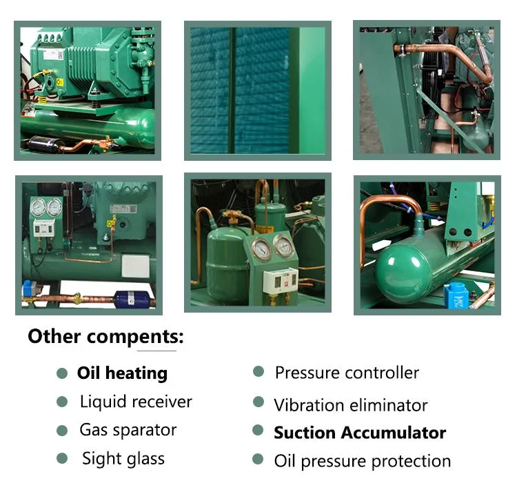 Industrial Refrigeration Equipment for Cold Room Open Type Condensing Unit