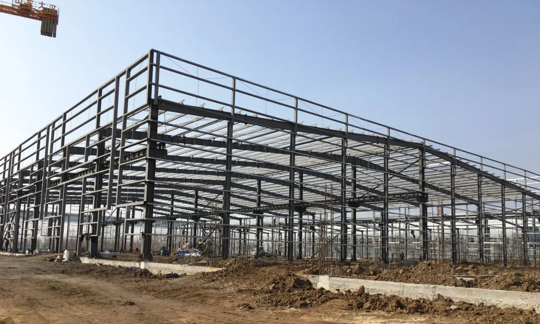 Customized Fast Assembly Light Steel Structure Building Industrial Warehouse Prefab Workshop