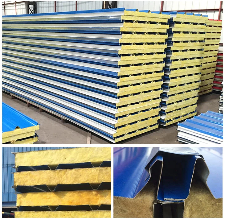 Insulation Rock Wool Purifying Rock Wool Board Rock Wool Wall Sandwich Panel